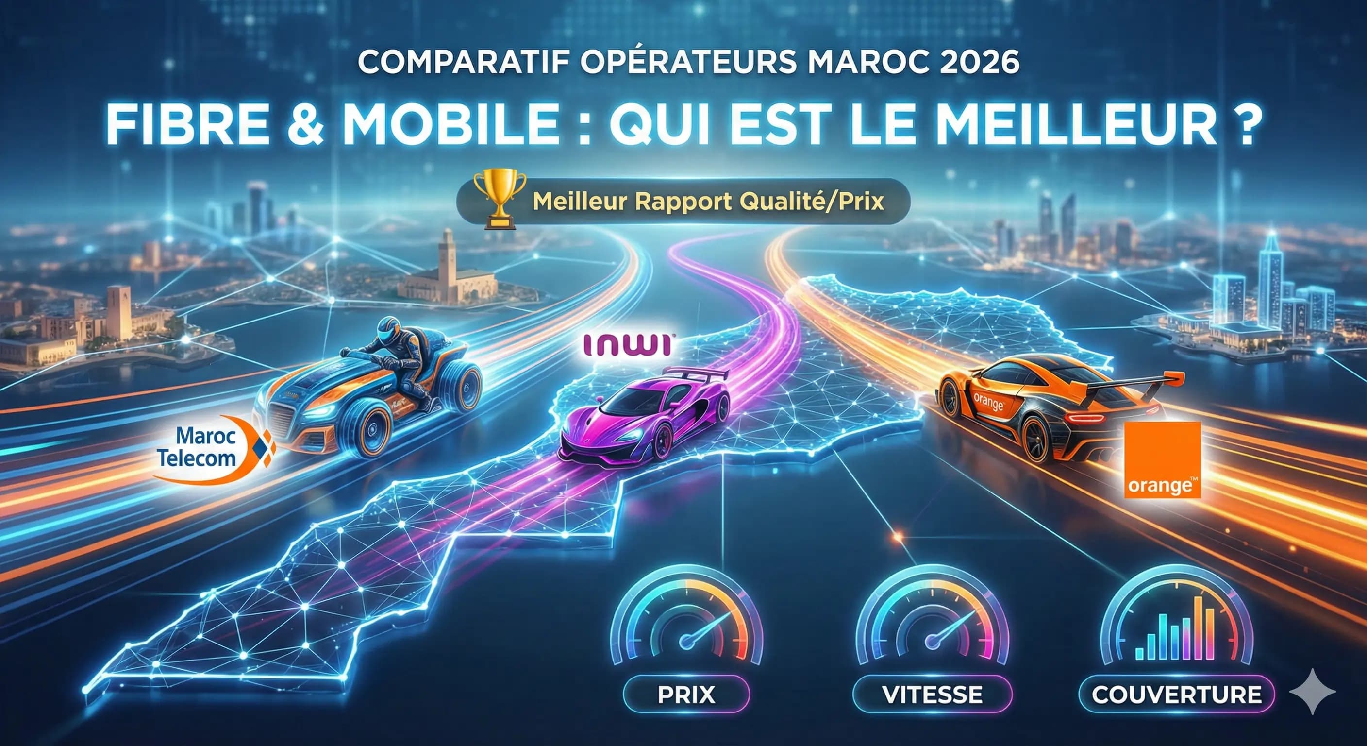 Comparatif Maroc Telecom Inwi Orange 2026